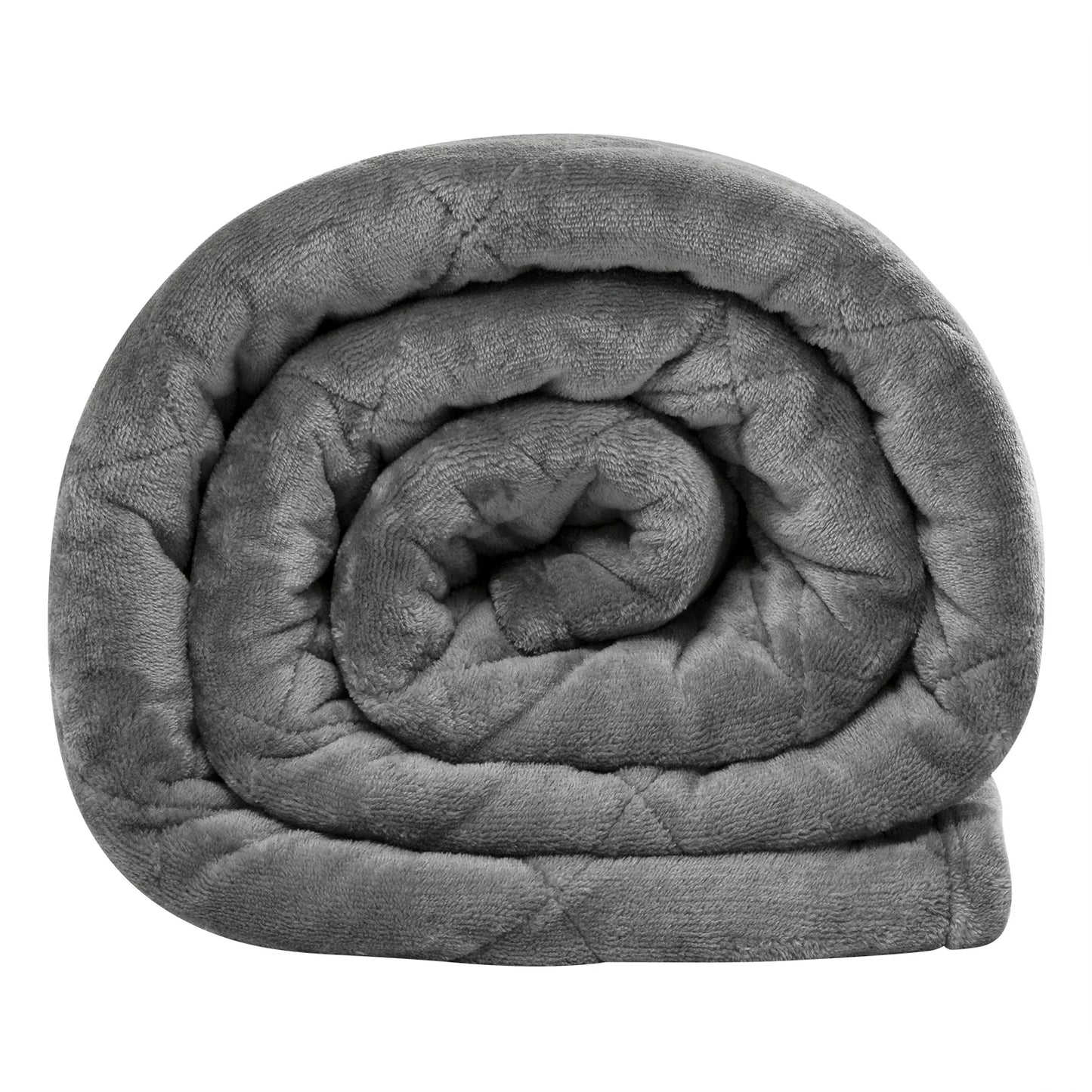 Couverture Lestée WOLTU — Flanelle & Sherpa Double Face 7/9/11 kg