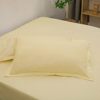Taie d'oreiller Décorative – Lot de 2 | 48x74 cm | Plusieurs Coloris