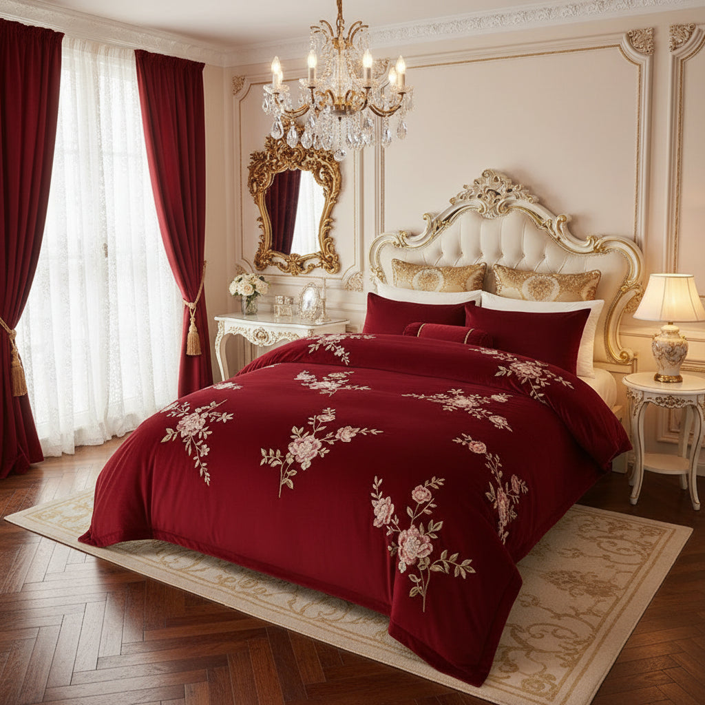 Couverture Lestée Raschel Imprimée