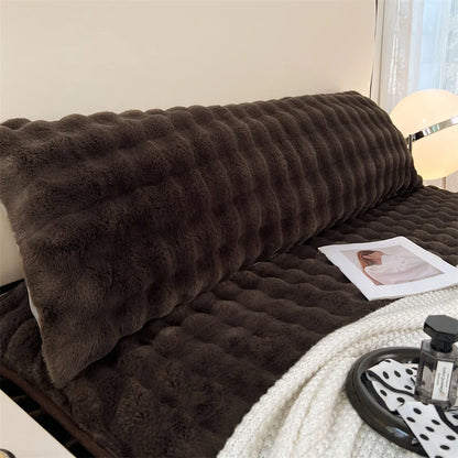 Taie d'oreiller Longue en Peluche – Douceur & Confort