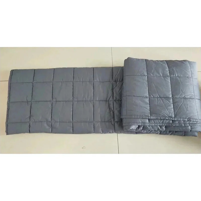 Couverture Lestée en Coton — Décompression & Sommeil Profond