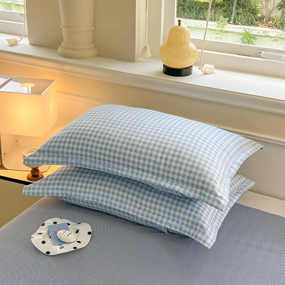 Taie d'oreiller Rayures Colorées – Lot de 2