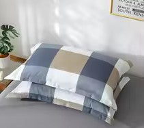 Pack Literie 3 Pièces – Housse de Couette + 2 Taïes + Housse Coussin Offertes