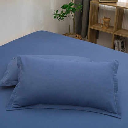 Taie d'oreiller Décorative – Lot de 2 | 48x74 cm | Plusieurs Coloris