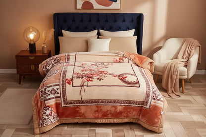 Couverture Lestée Raschel Premium — Velours Biface Hiver 2 à 5 kg