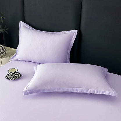 Taie d'oreiller Décorative – Lot de 2 | 48x74 cm | Plusieurs Coloris