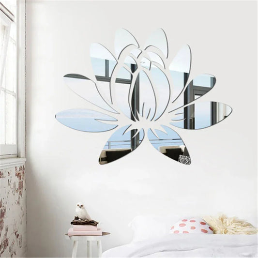 Autocollants Miroir  Fleurs