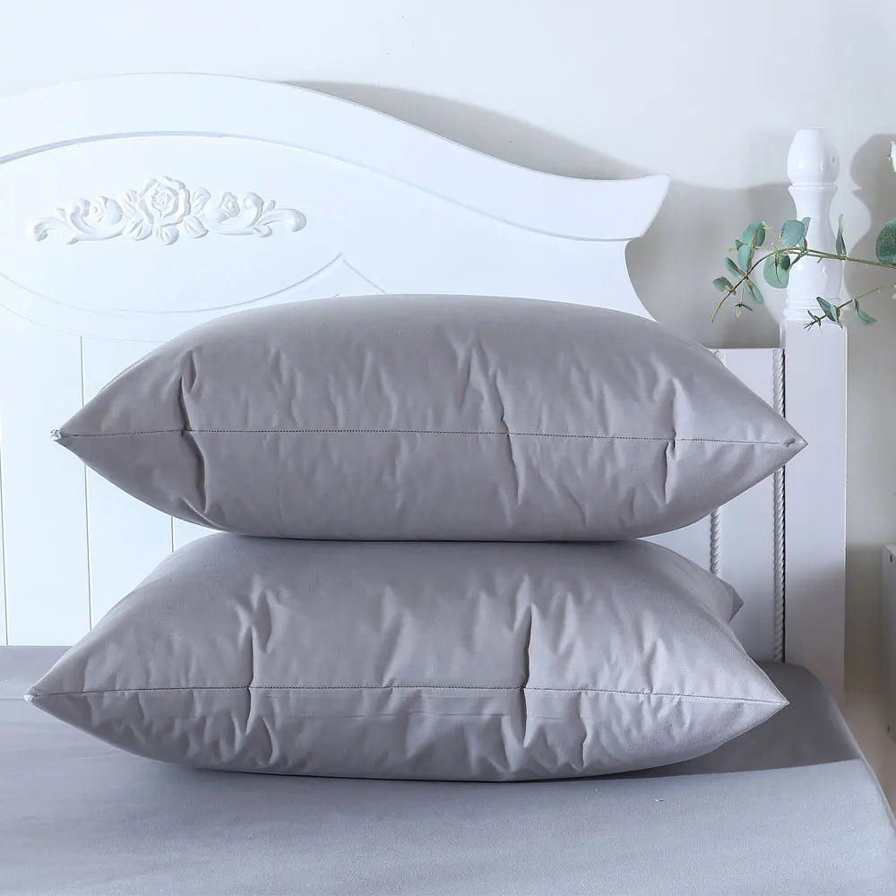 Taie d'oreiller Imperméable & Anti-acariens – Lot de 2 | 50x70 cm