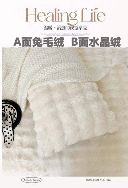 Taie d'oreiller Longue en Peluche – Douceur & Confort