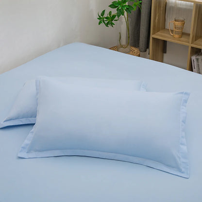 Taie d'oreiller Décorative – Lot de 2 | 48x74 cm | Plusieurs Coloris