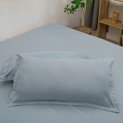 Taie d'oreiller Décorative – Lot de 2 | 48x74 cm | Plusieurs Coloris