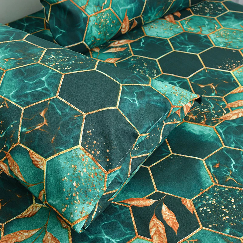 Taie d'oreiller Imprimée – Lot de 2 | Plusieurs Coloris