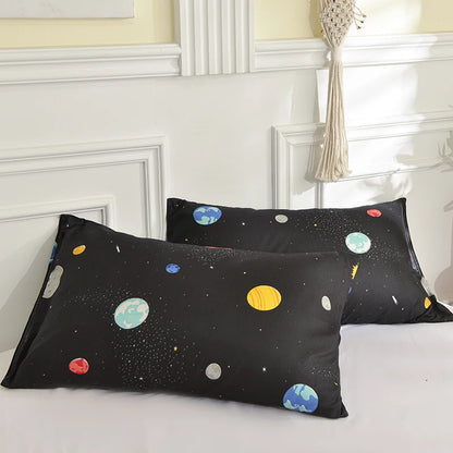 Taie d'oreiller Imprimée – Lot de 2 | Plusieurs Coloris