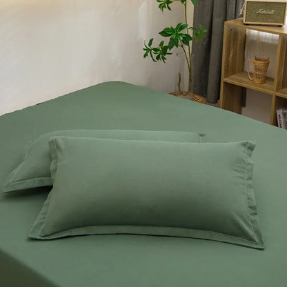 Taie d'oreiller Décorative – Lot de 2 | 48x74 cm | Plusieurs Coloris