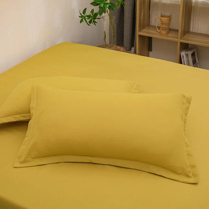 Taie d'oreiller Décorative – Lot de 2 | 48x74 cm | Plusieurs Coloris