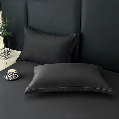 Taie d'oreiller Décorative – Lot de 2 | 48x74 cm | Plusieurs Coloris