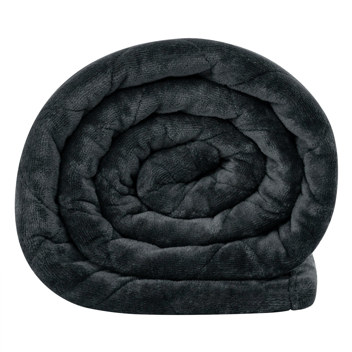 Couverture Lestée WOLTU — Flanelle & Sherpa Double Face 7/9/11 kg