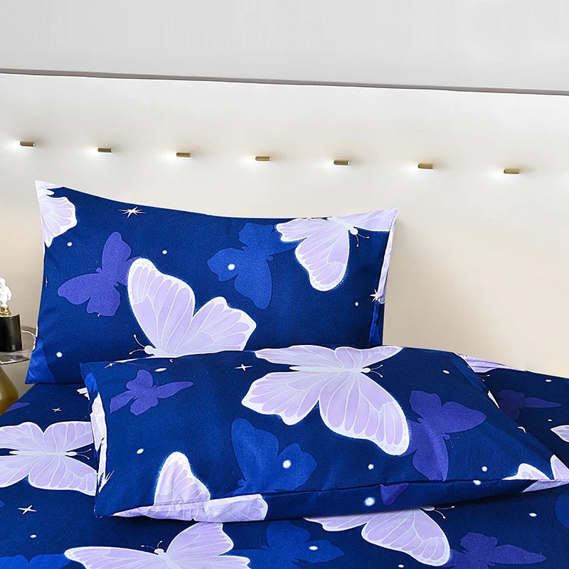 Taie d'oreiller Imprimée – Lot de 2 | Plusieurs Coloris