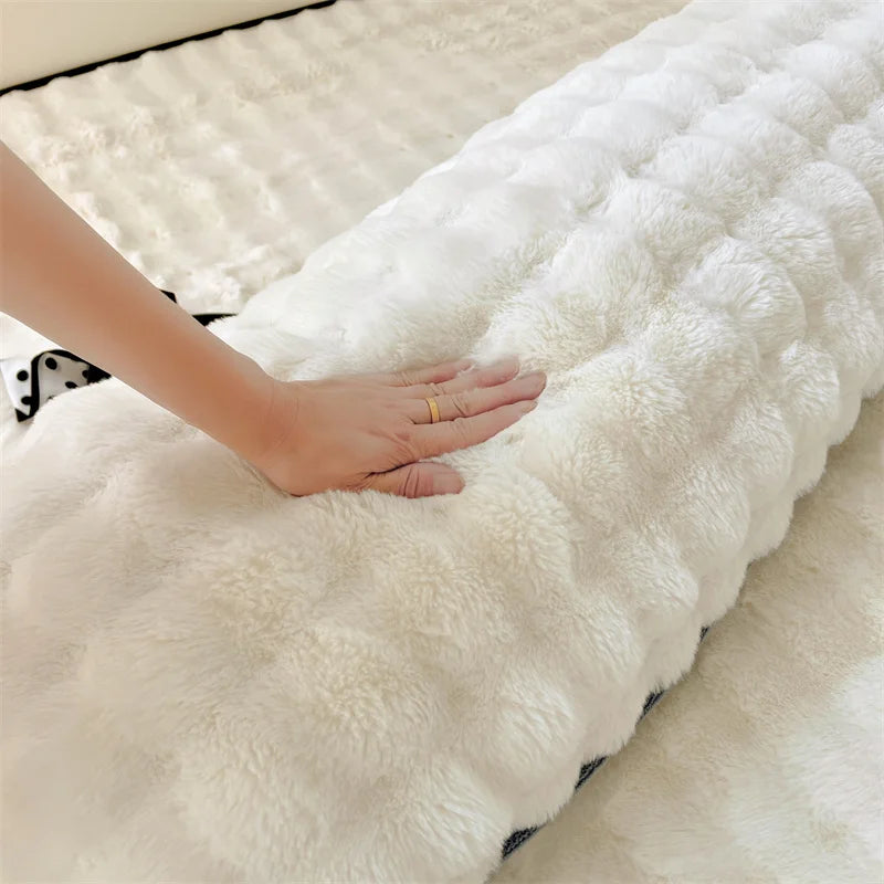 Taie d'oreiller Longue en Peluche – Douceur & Confort