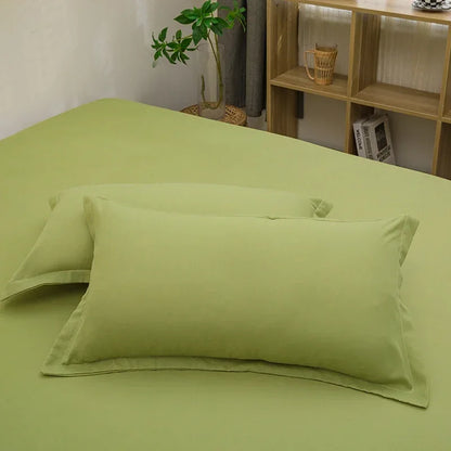Taie d'oreiller Décorative – Lot de 2 | 48x74 cm | Plusieurs Coloris