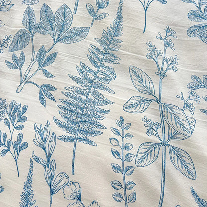2026 Washed Cotton Double Yarn Single Quilt Cover Simple Wind Ins Wind Small Floral Korean Version Duvet Skin Friendly Bedding