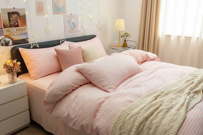 Housse de Couette 3 Pièces avec Taies d'Oreiller