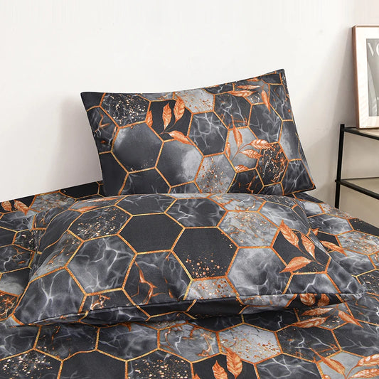 Taie d'oreiller Imprimée – Lot de 2 | Plusieurs Coloris
