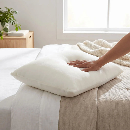 Oreiller Ferme Épais à Mémoire de Forme 40x60 cm – Soutien Orthopédique Cervical
