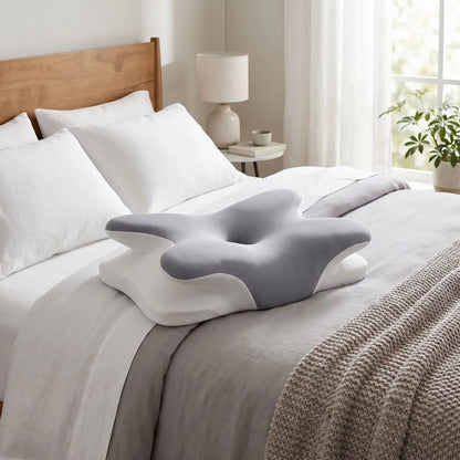 Oreiller Ergonomique Cervical 2 en 1