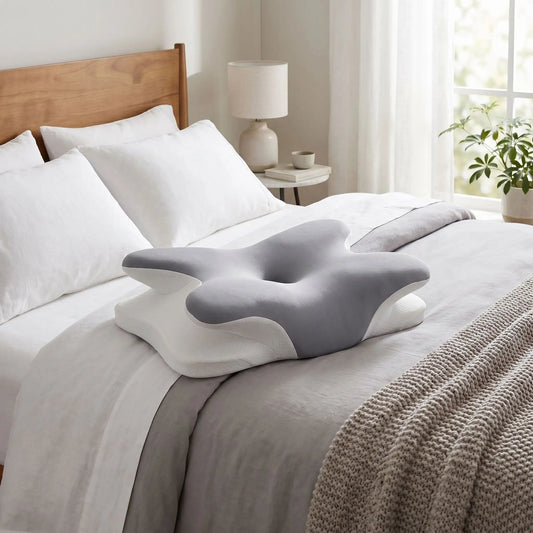 Oreiller Ergonomique Cervical 2 en 1