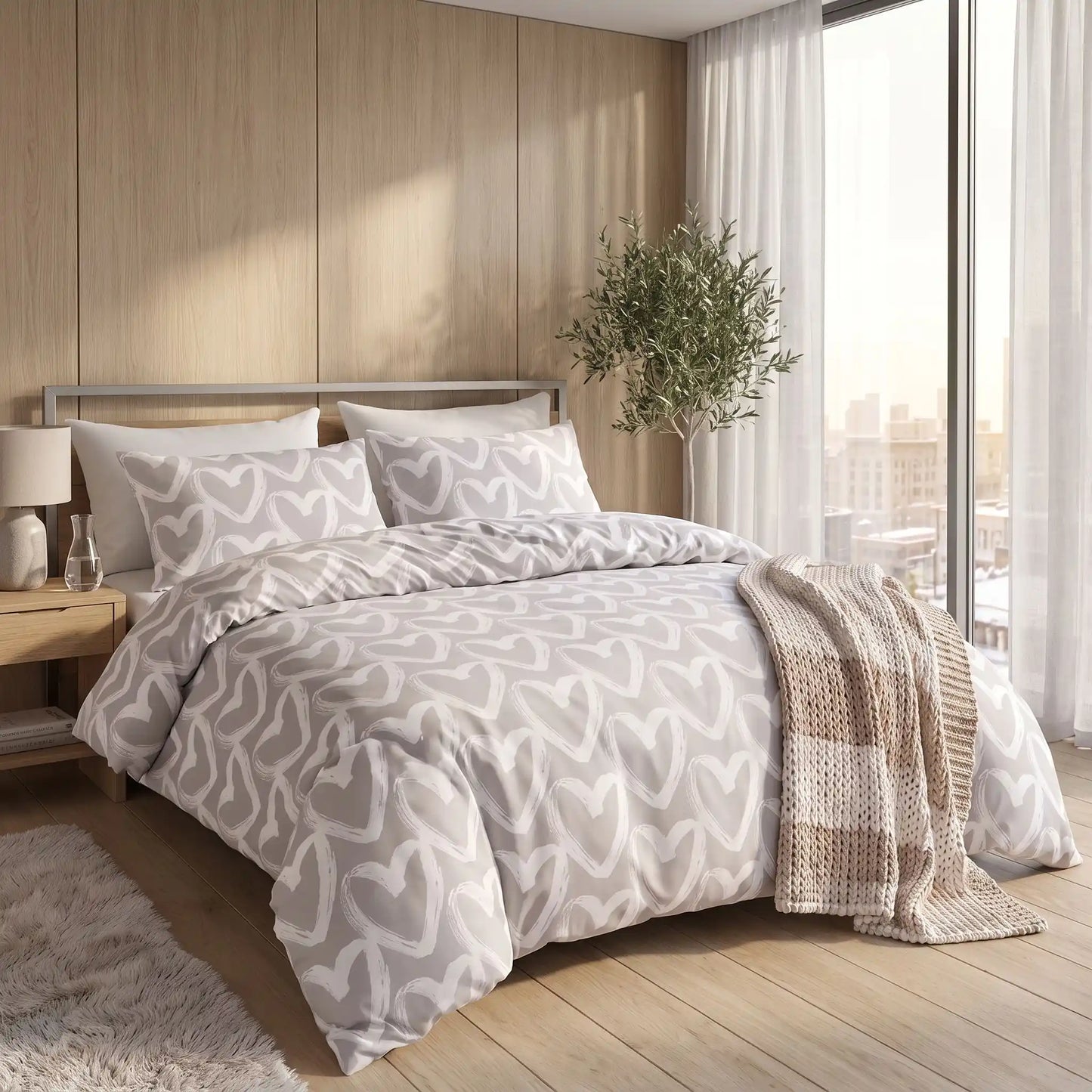 Parure de lit 200x200 | Confort Premium